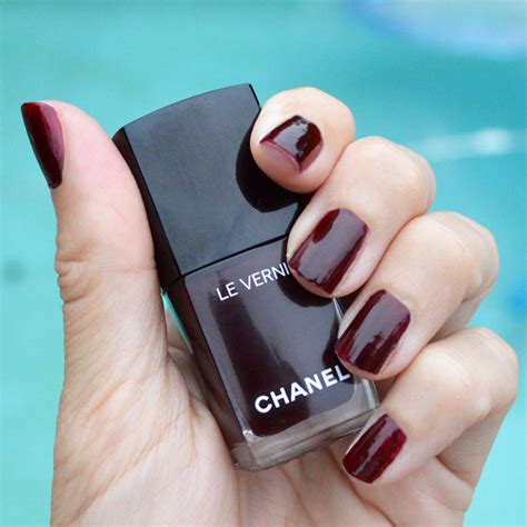 chanel rouge noir nail polish|chanel rouge noir nail varnish.